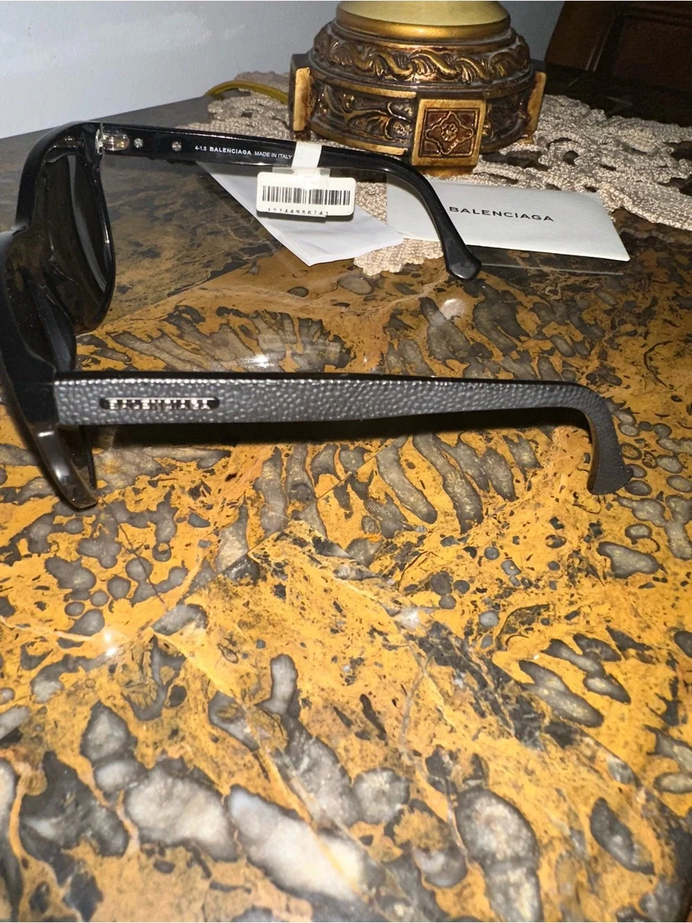 Balenciaga BA0024 Textured Sunglasses